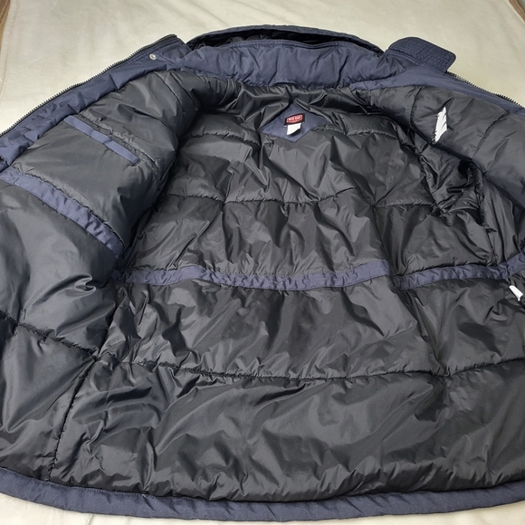 Red Kap Amtrak Train Winter Coat. Size Large. Style# JP70NV. - Picture 9 of 12